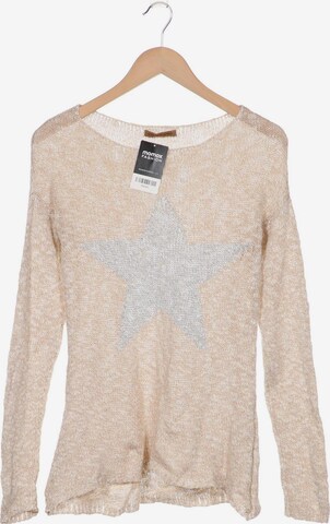 Uno Piú Uno Pullover M in Beige: predná strana