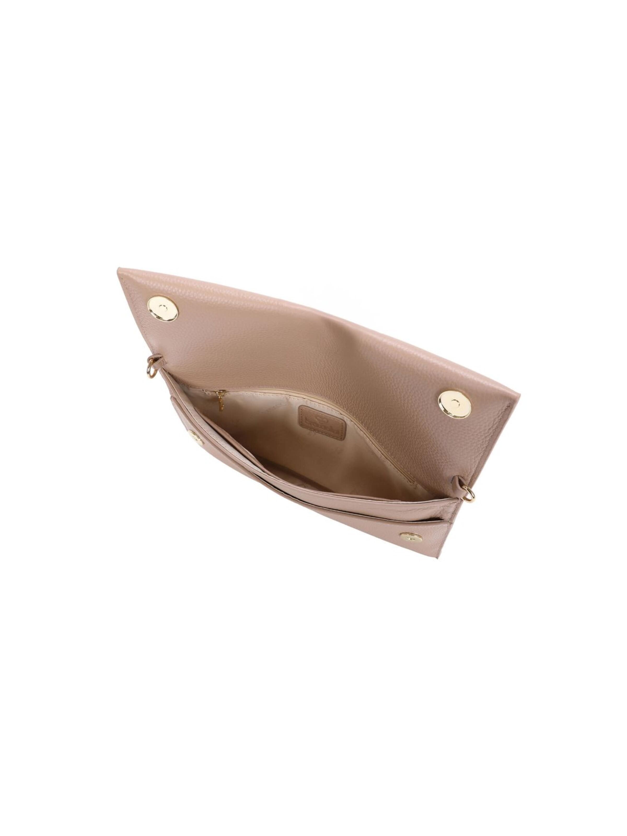 Borsa a sacco 'Jinny Leather' di Braccialini in beige