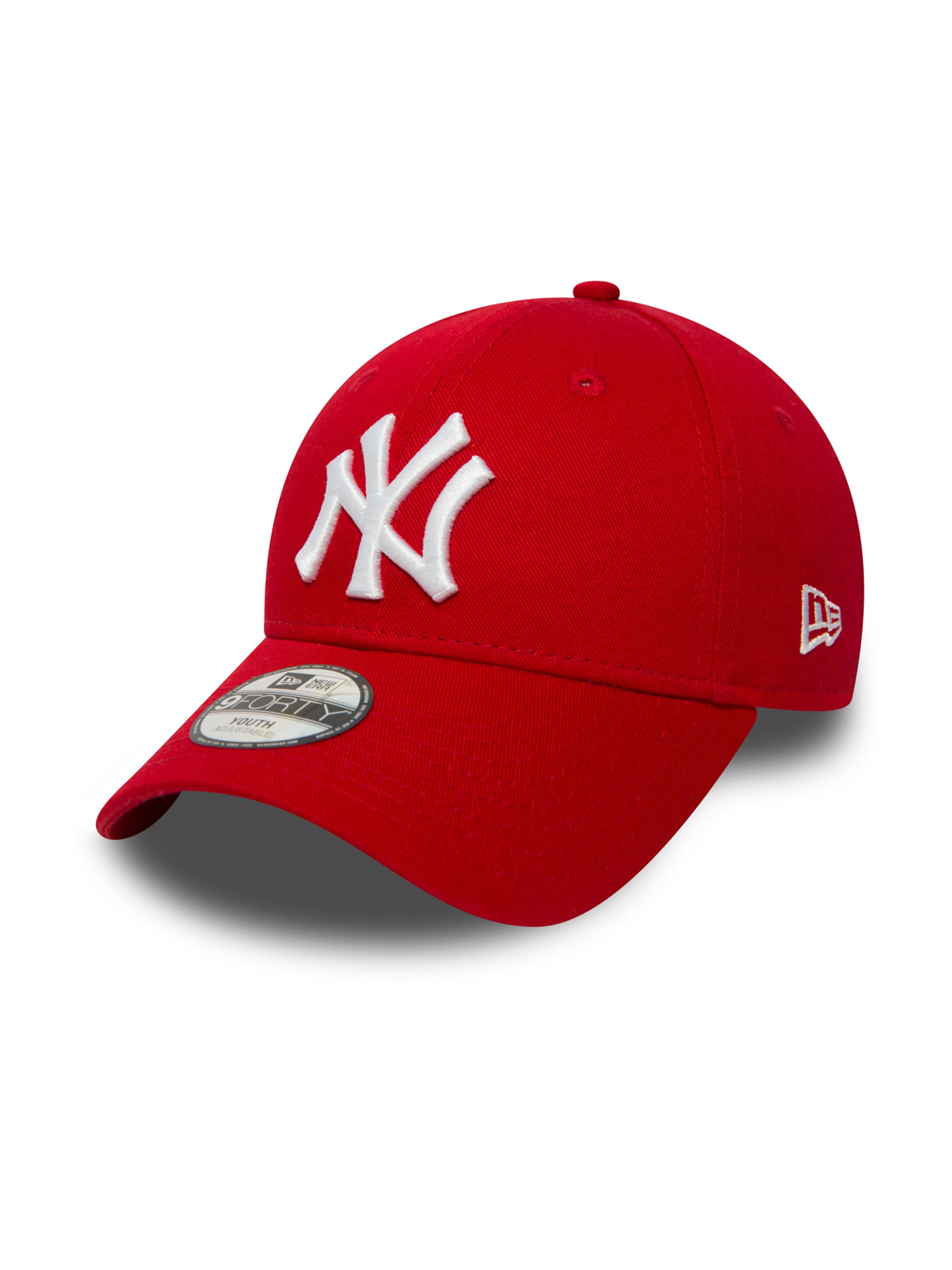 NEW ERA Klobúk 'League Basic Neyyan' - Červená: predná strana