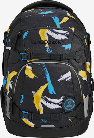 Coocazoo Sac à dos 'Mate' en One Size en turquoise / bleu nuit / jaune, Vue avec produit