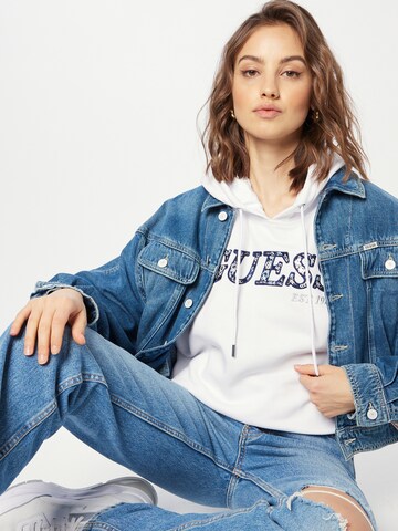 GUESS - Sudadera en blanco