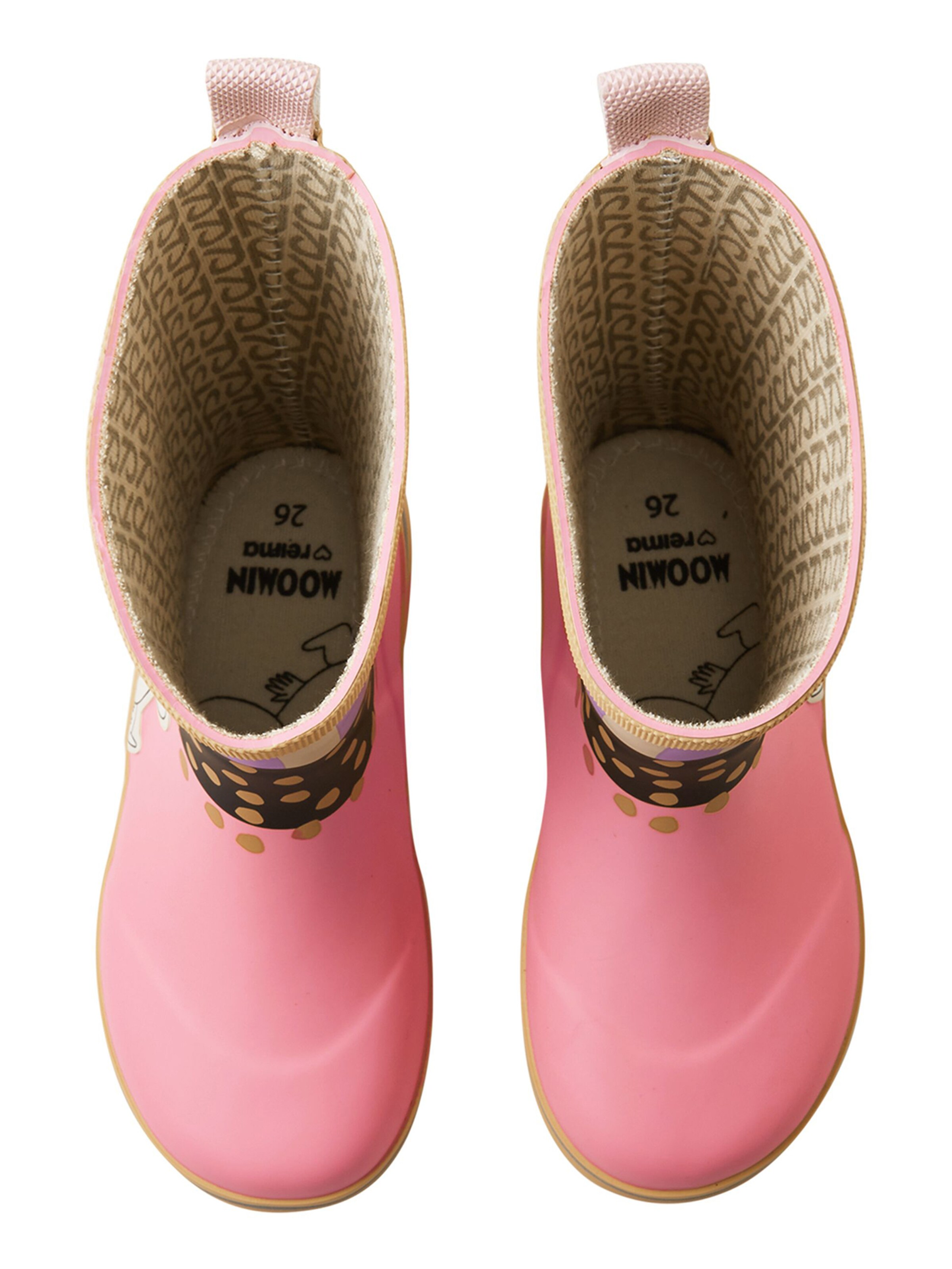 Reima Rubber Boots 'Magisk Moomin' in Pink