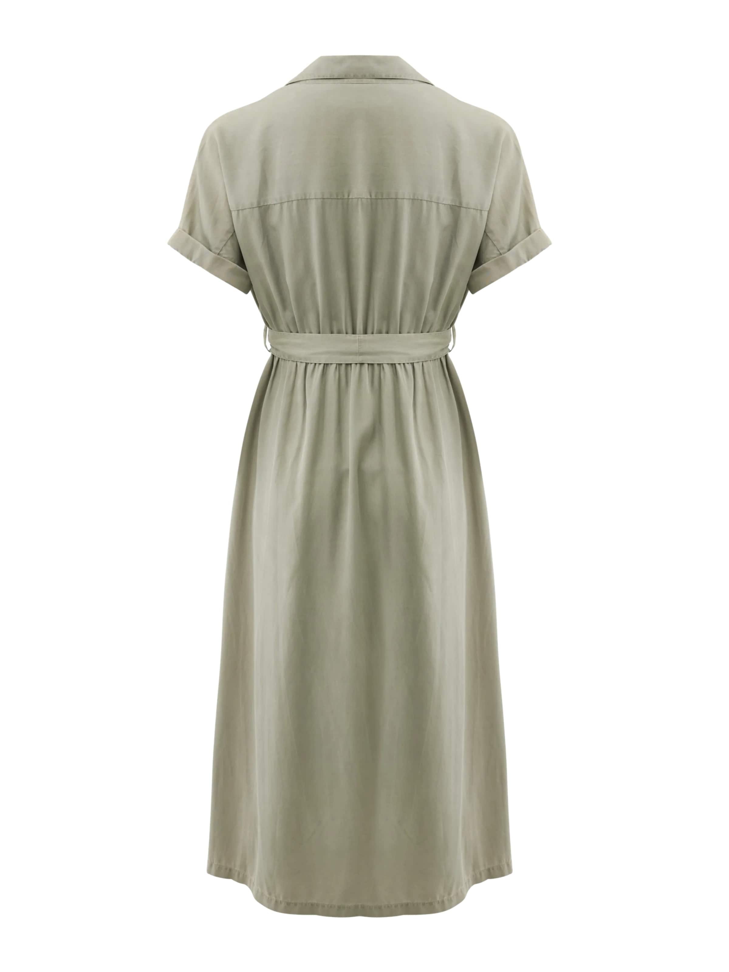 MEXX Платье-рубашка в Зеленый