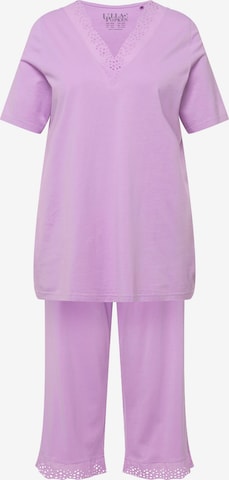 Ulla Popken Pajama in Purple: front