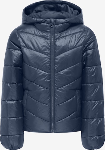ONLY GIRLS Between-Season Jacket 'KOGKAJSA' in Blue: front