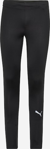 PUMA - Pantalón deportivo en negro: frente