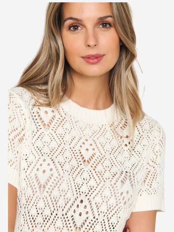 Pull-over LolaLiza en blanc