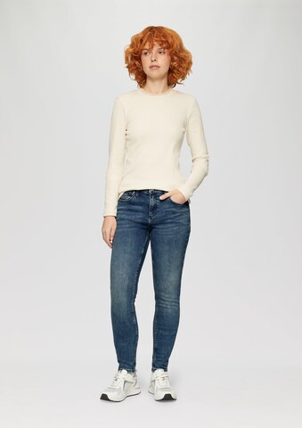QS Skinny Jeans 'Sadie' in Blau: Vorderseite
