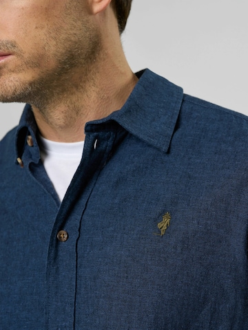 MCS Regular fit Overhemd 'Dean' in Blauw