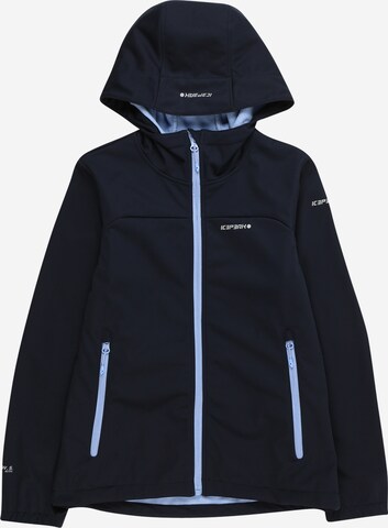 ICEPEAK Outdoorjacke 'KLEVE' in Blau: predná strana