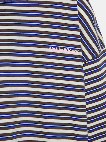 Tricou 'PACIFIC' de la Pull&Bear pe albastru