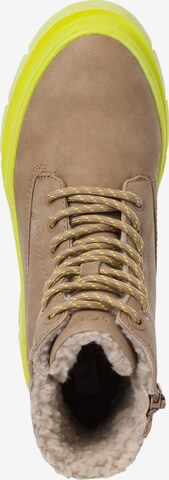 s.Oliver Lace-Up Ankle Boots in Brown