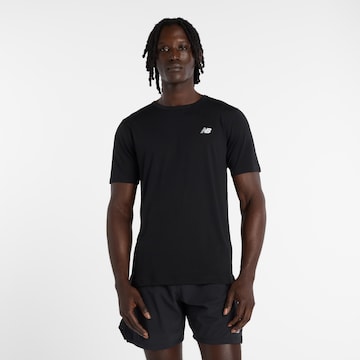 new balance Performance Shirt in Black: front