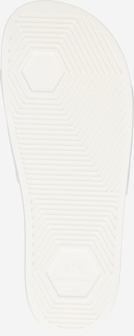 ARMANI EXCHANGE Mules in White