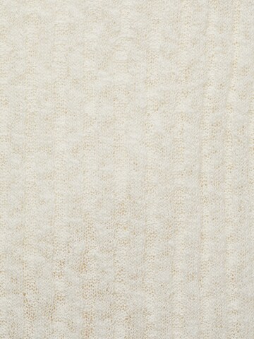 MANGO Broderad topp 'LISBOA' i beige