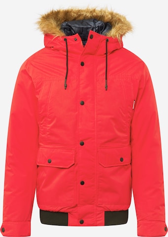 JACK & JONES - Chaqueta de invierno 'Winner' en rojo: frente