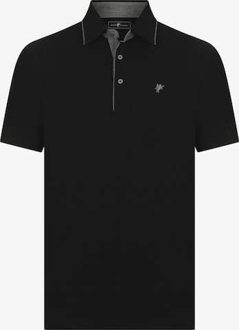 DENIM CULTURE - Camiseta 'Nico' en negro: frente