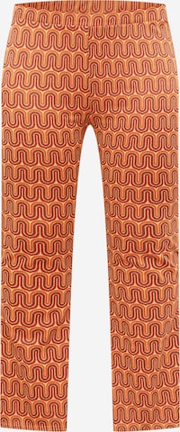 Pantalon 'SIGGA' ONLY Curve en orange : devant
