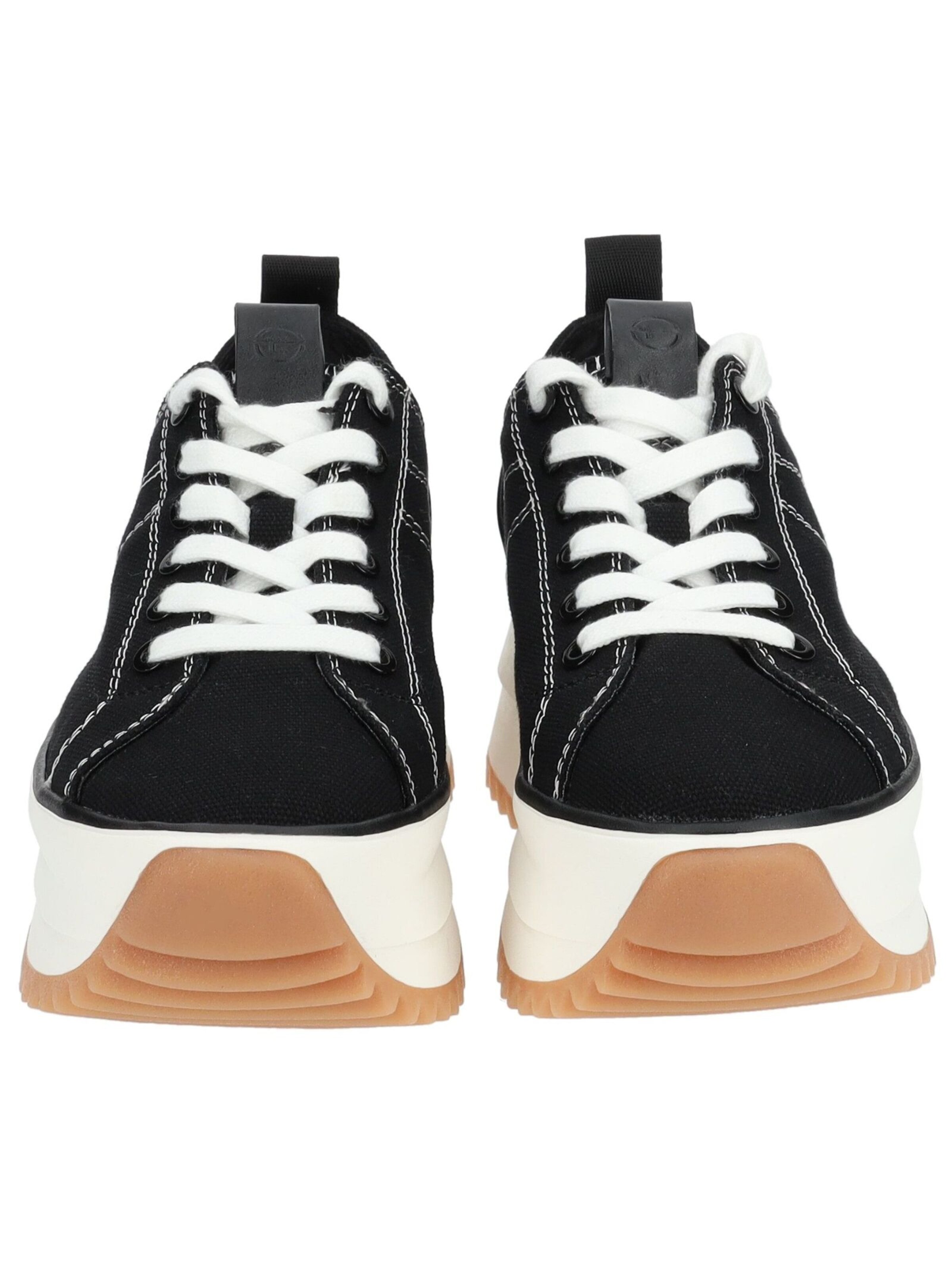 Sneaker bassa di Tamaris in nero