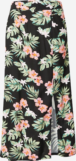 Sijonas 'ONLNOVA LIFE PIPER' iš ONLY, spalva – pastelinė žalia / oranžinė / rožių spalva / juoda, Prekių apžvalga