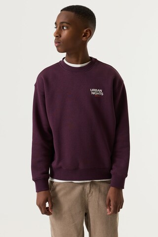GARCIA Sweatshirt in Purple: front