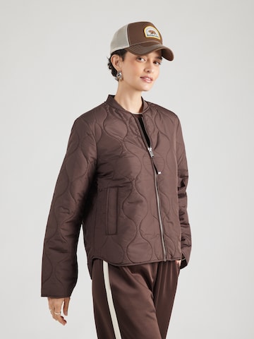 TOM TAILOR Between-season jacket in Brown: front