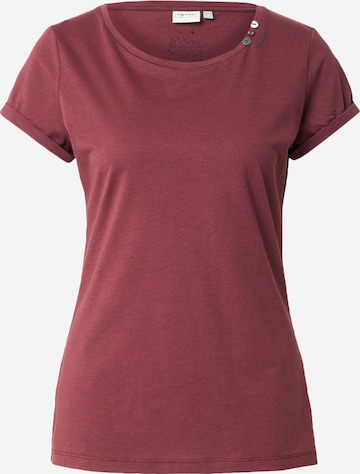 Ragwear Shirt 'Florah' in Rood: voorkant