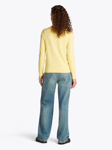 TOMMY HILFIGER Pullover in Gelb