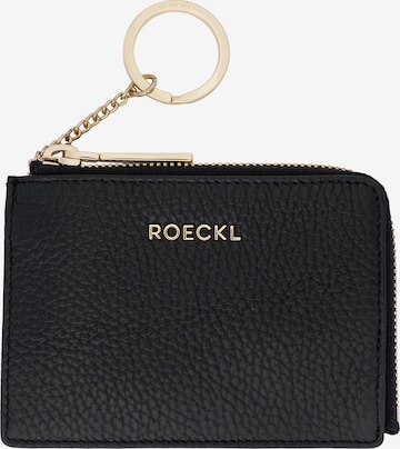 Roeckl Etui 'DINA SMALL' in Zwart: voorkant