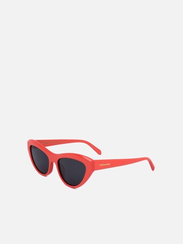 FERRAGAMO Sonnenbrille‌‌‌‌‌‌‌ in Rot