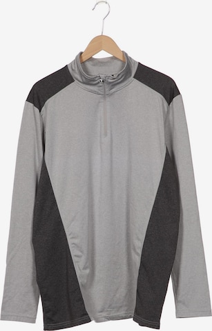 ICEPEAK Sweatshirt & Zip-Up Hoodie in XXXL in Grey: front