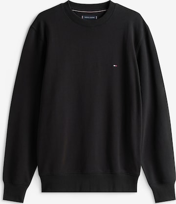 melns TOMMY HILFIGER Sportisks džemperis 'ESSENTIAL': no priekšpuses