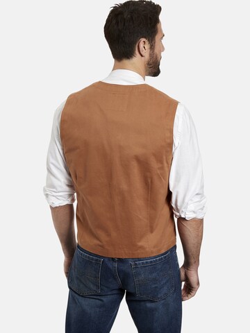 Jan Vanderstorm Vest ' Baldvini ' in Brown