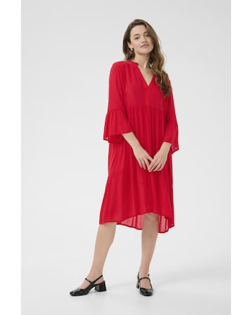 Robe 'marianah ' Kaffe en rouge : devant