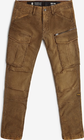 G-STAR Tapered Cargo trousers in Brown: front