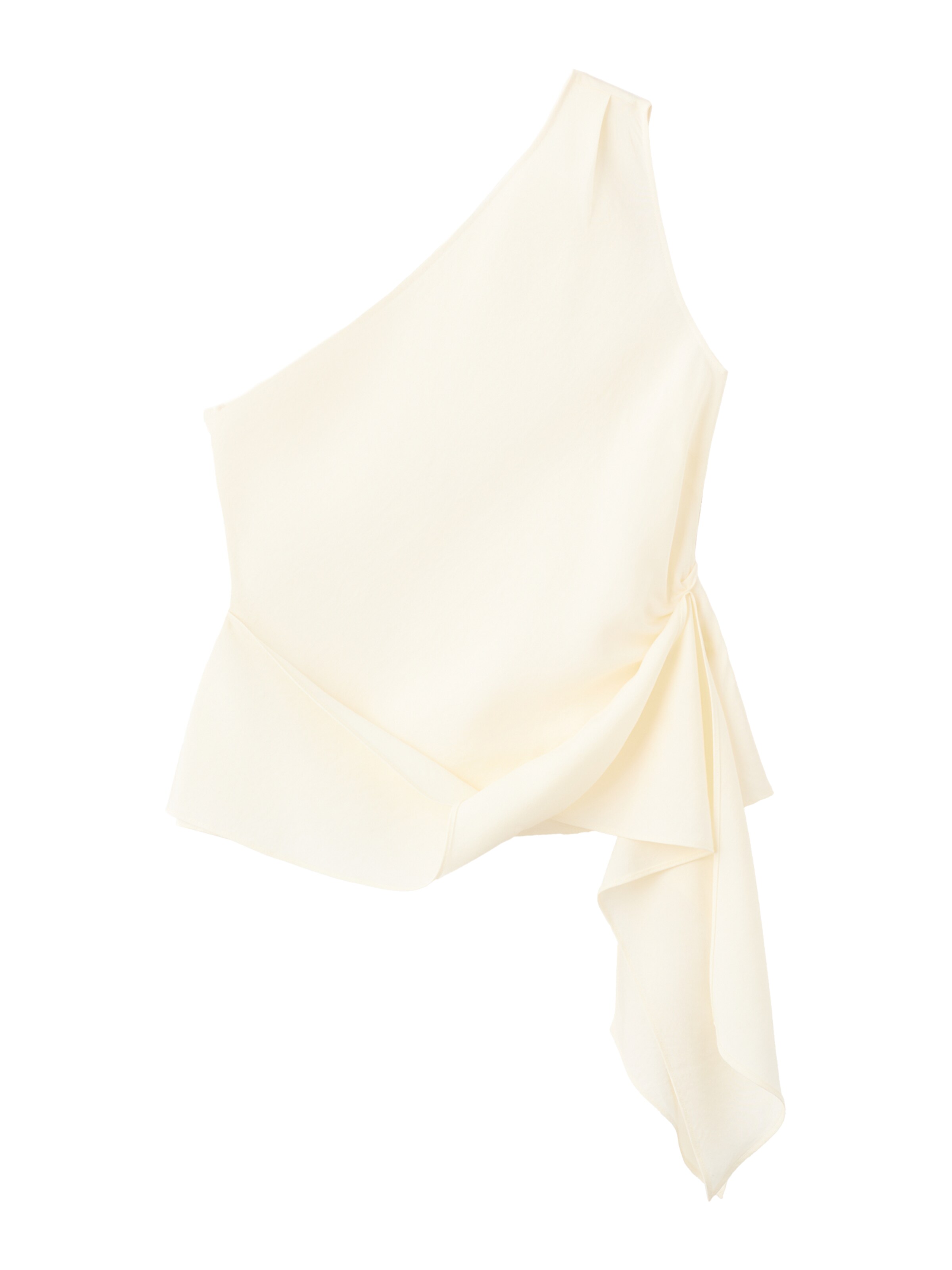 MANGO Top 'CLAIRE' | naravno bela barva, Prikaz izdelka