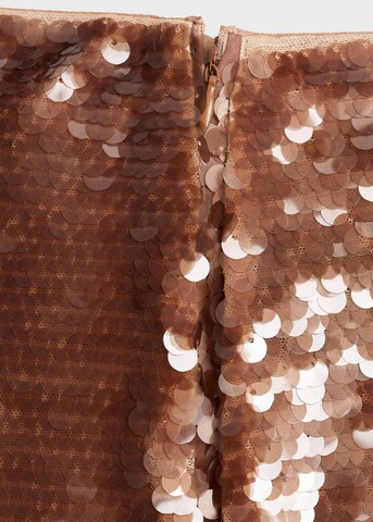 MANGO Skirt in Brown