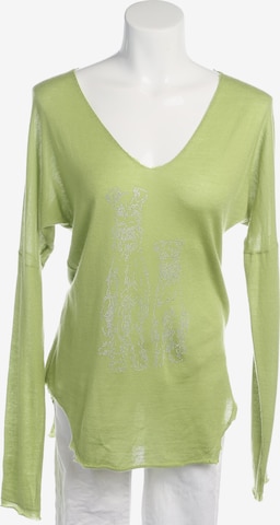 HEARTBREAKER Pullover / Strickjacke M in Grün: Vorderseite