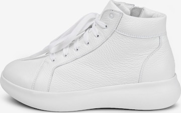 VITAFORM High-Top Sneakers in White