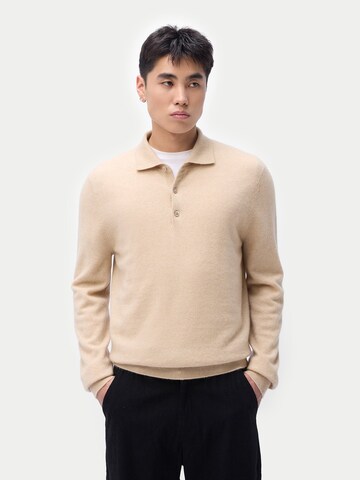 GOBI Cashmere Neulepaita värissä beige: etupuoli