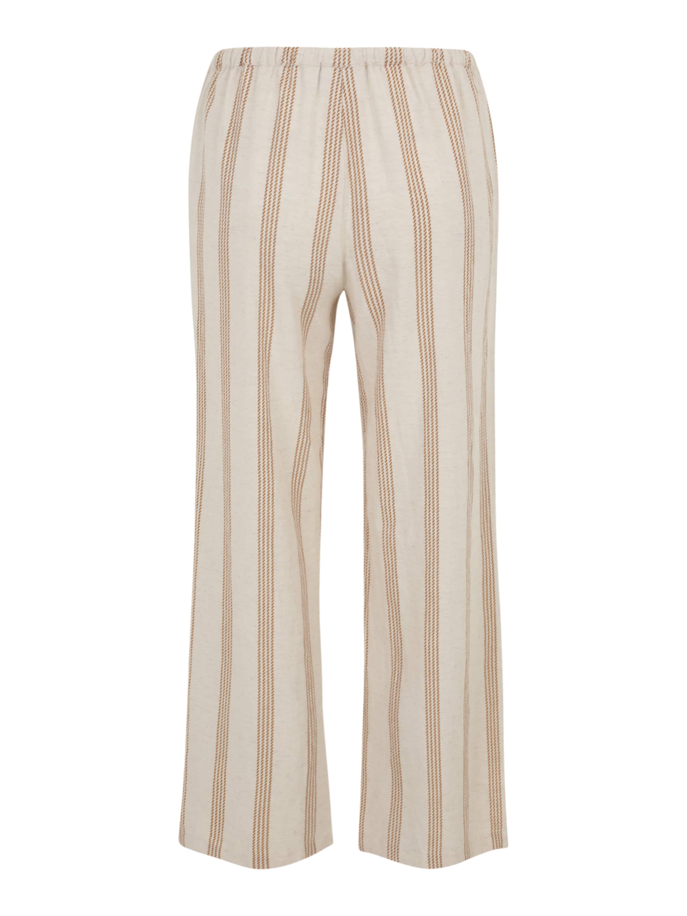 Vila Petite Широка кройка Панталон в бежово