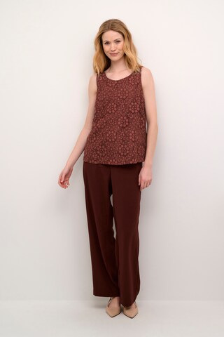 Cream Bluse 'Bana Lace' in Braun