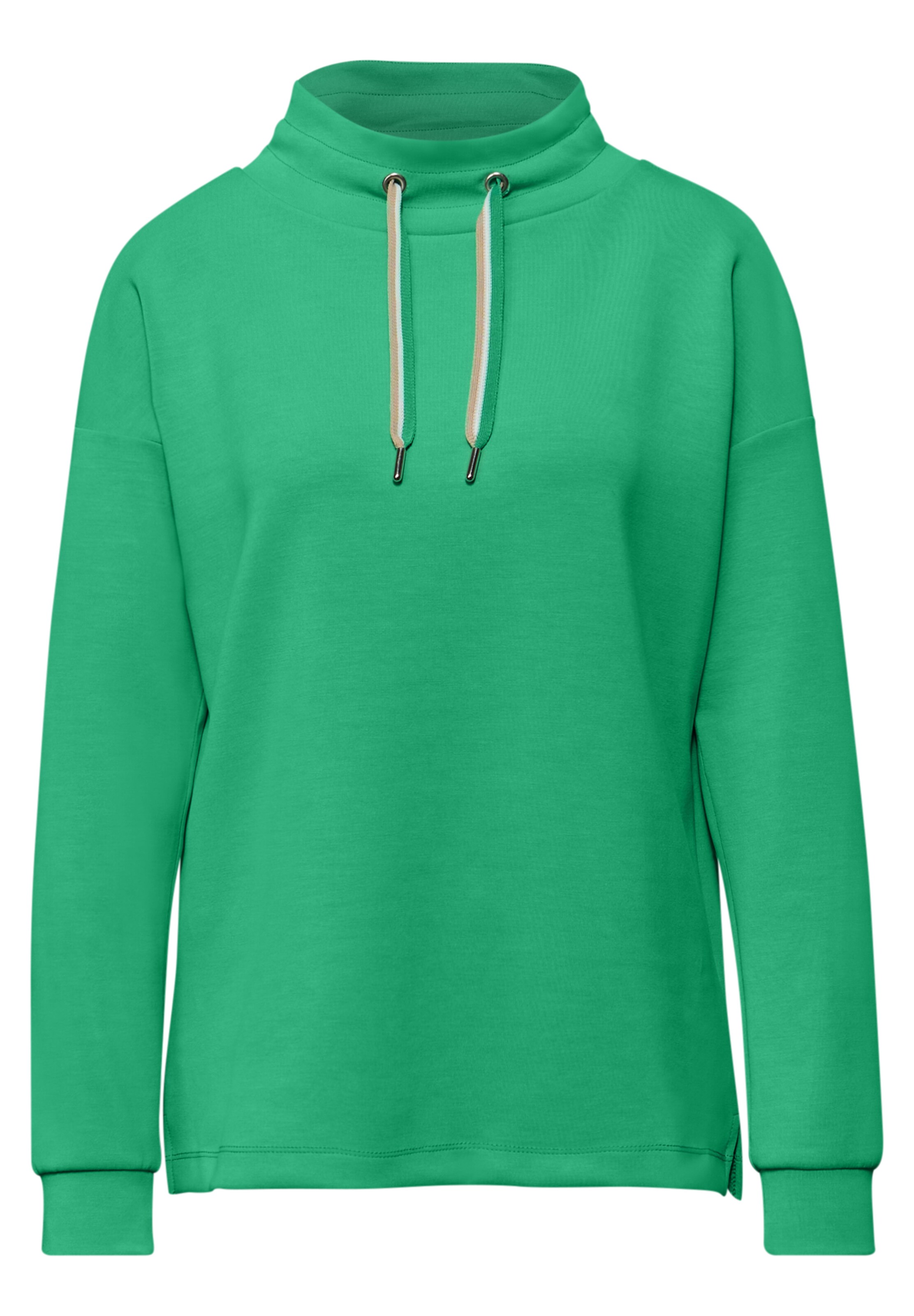 STREET ONE Sweatshirt in Green: front