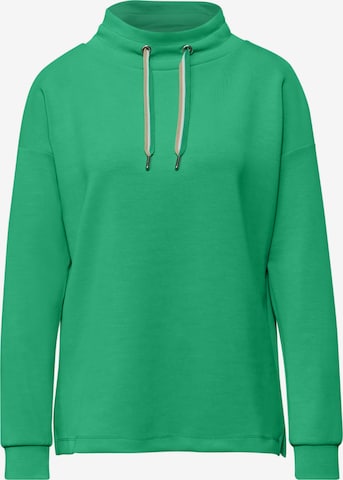 STREET ONE Sweatshirt in Green: front