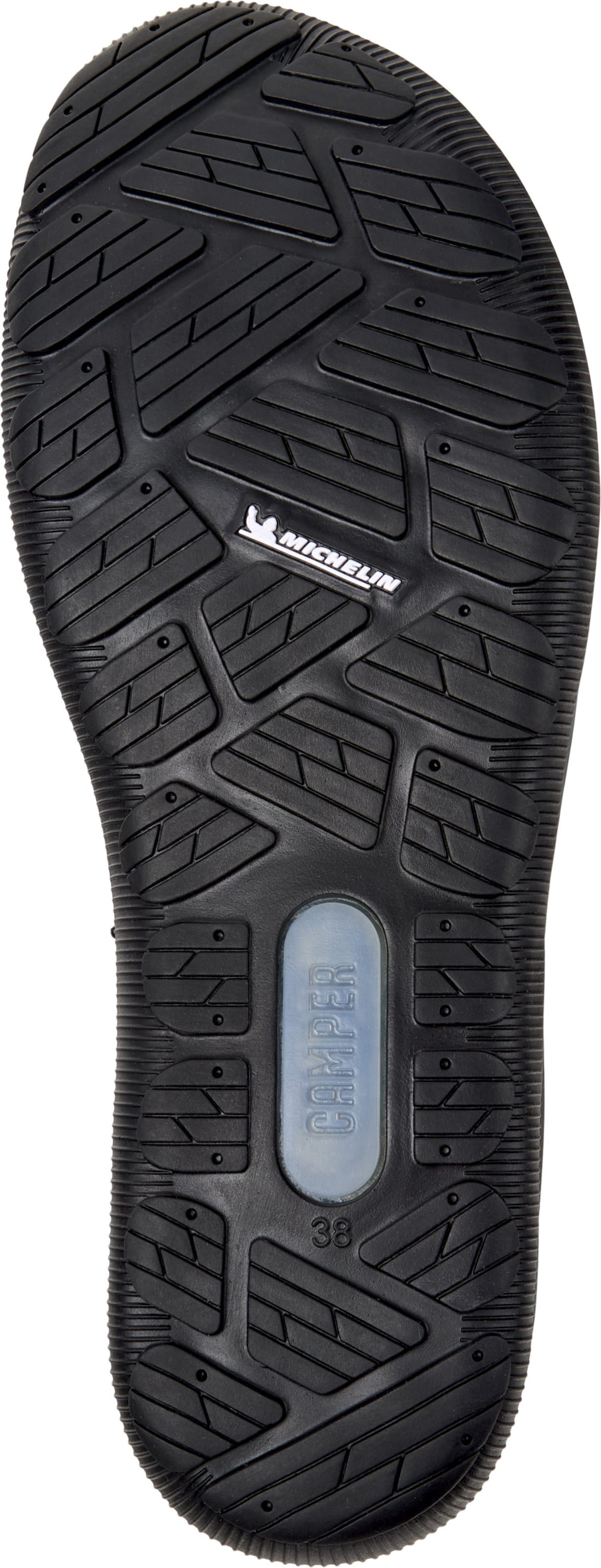 Bottines 'Peu Pista' CAMPER en noir