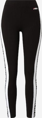 FILA Skinny Leggings 'TASYA' in Schwarz: predná strana