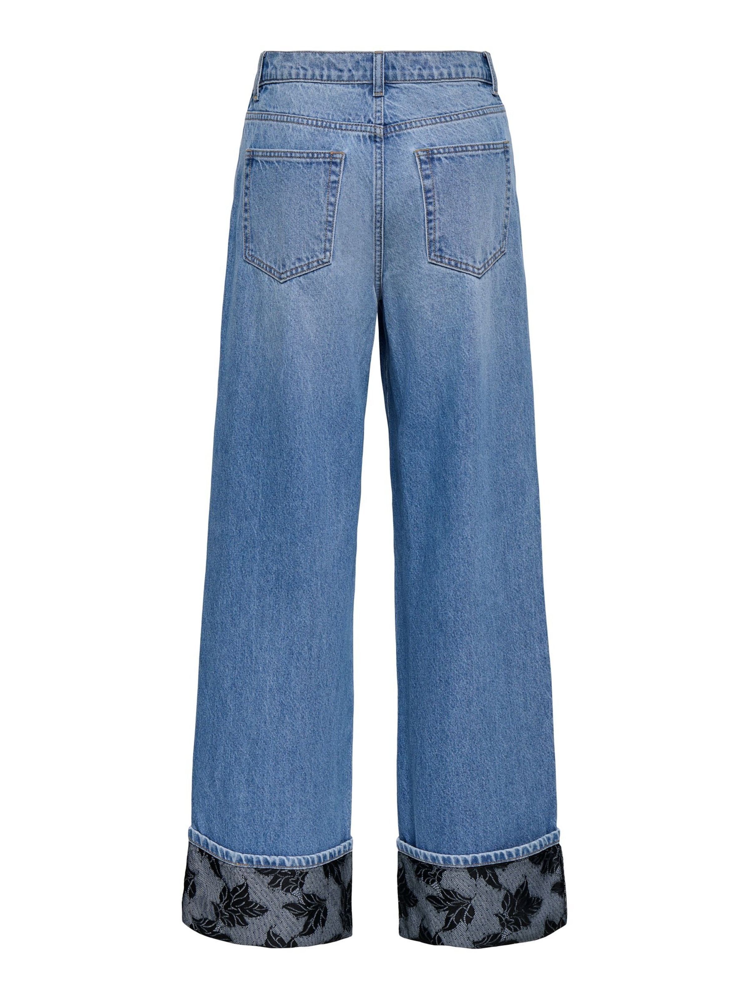 ONLY Wide Leg Jeans 'HOPE' i blå
