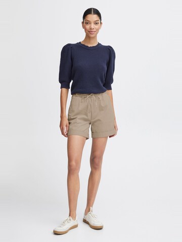 Loosefit Pantalon chino ' Chanel ' Oxmo en beige