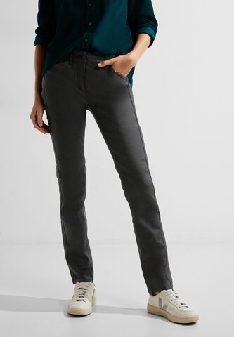 CECIL Regular Pants in Black: front