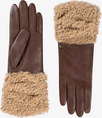 Roeckl Fingerhandschuhe 'MONTROSE' in Braun: Vorderseite
